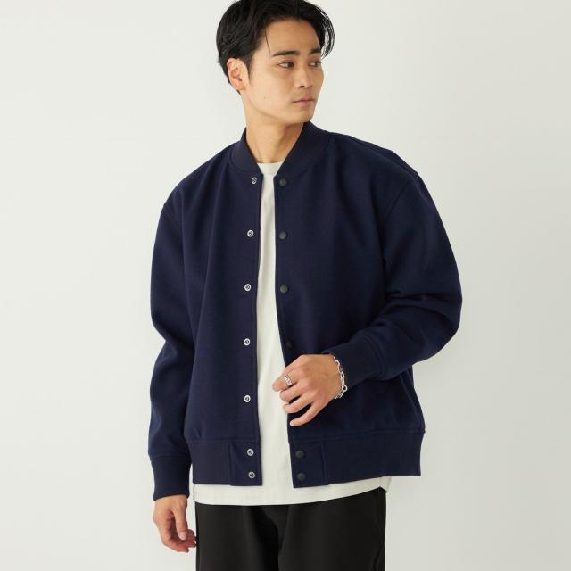 シップス カラーズ（SHIPS Colors）/SHIPS Colors:ウール ミックス スタジアム ブルゾン