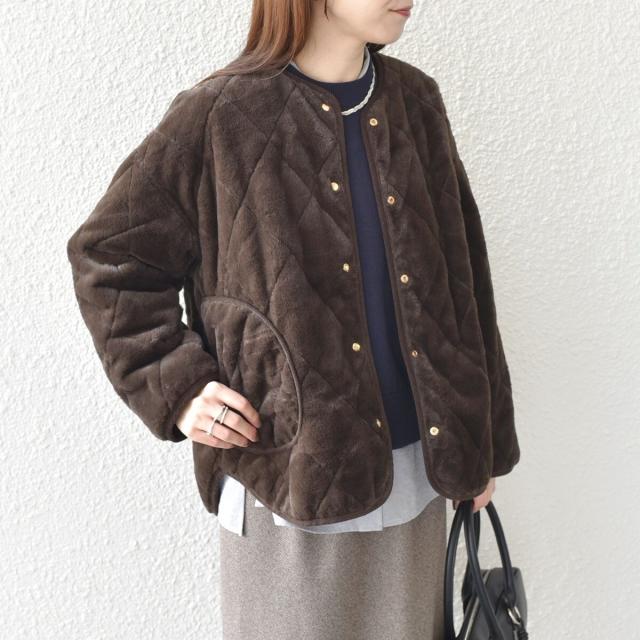 シップス カラーズ（SHIPS Colors）/《一部追加予約》SHIPS Colors:リバーシブル キルティング コート◆