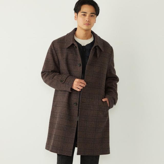 シップス カラーズ（SHIPS Colors）/SHIPS Colors:ホロウ ウール ステンカラーコート