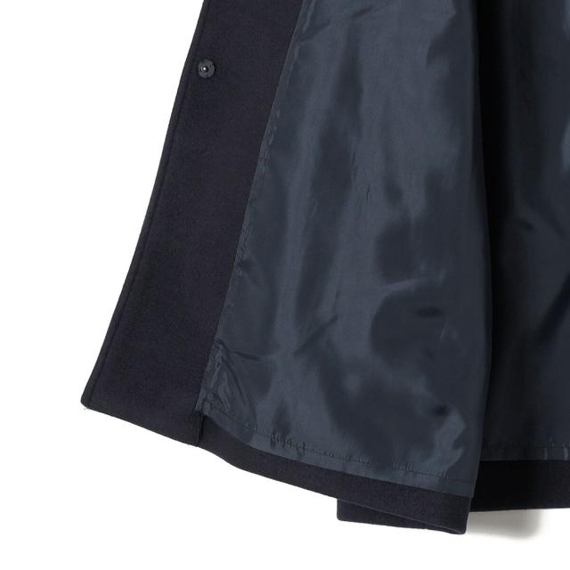 シップス カラーズ（SHIPS Colors）/《予約》SHIPS Colors:〈手洗い可能〉ジャージーメルトン ノーカラー コート 2