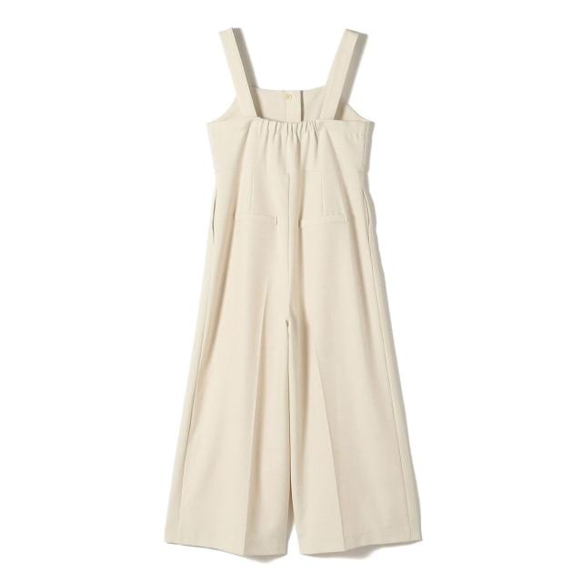 シップス カラーズ（SHIPS Colors）/《予約》SHIPS Colors:〈手洗い可能〉ポリエステル/リネン スラブ オールインワン◆