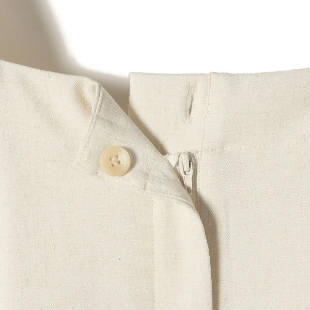 シップス カラーズ（SHIPS Colors）/《予約》SHIPS Colors:〈手洗い可能〉ポリエステル/リネン スラブ オールインワン◆