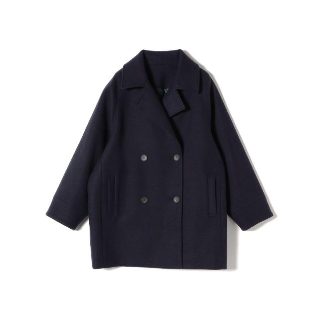 シップス カラーズ（SHIPS Colors）/《予約》SHIPS Colors:〈手洗い可能〉ジャージーメルトン ピーコート 2◆