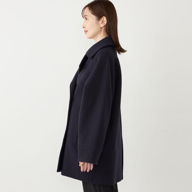 シップス カラーズ（SHIPS Colors）/《予約》SHIPS Colors:〈手洗い可能〉ジャージーメルトン ピーコート 2◆