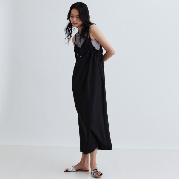 ギャレスト（GALLEST）/ギャザーストラップワンピース