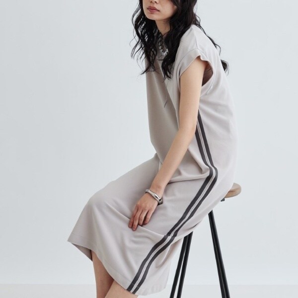 ギャレスト（GALLEST）/サイドラインジョーゼットワンピース