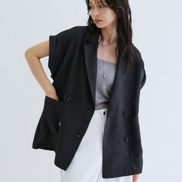 テクラ TEKLA その他トップス ASH BLACK フード付バスローブ BT-AB