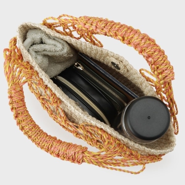 ギャレスト（GALLEST）/【beautiful people】abaca twist bag S_12