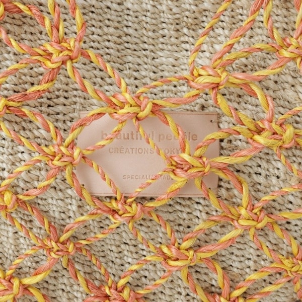 ギャレスト（GALLEST）/【beautiful people】abaca twist bag S_13