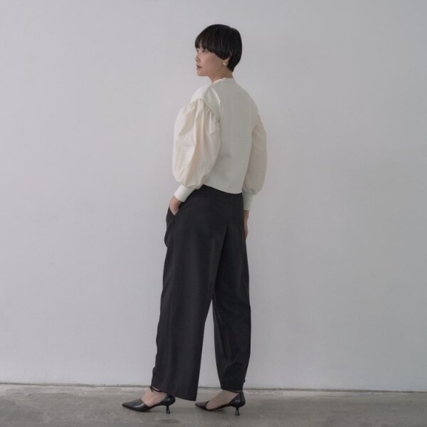 ギャレスト（GALLEST）/ファブリックフォルムスリーブニット_11