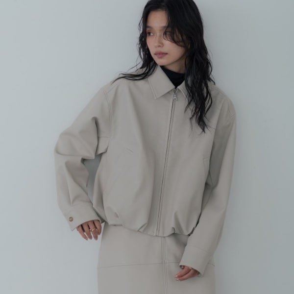 ギャレスト（GALLEST）/【セットアップ対応】シンセティックレザージャケット