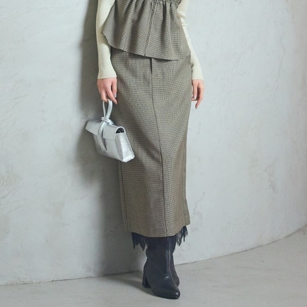 ギャレスト（GALLEST）/ガンクラブチェックタイトスカート