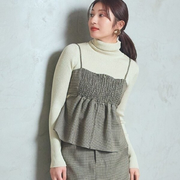 ギャレスト（GALLEST）/ガンクラブチェックビスチェ