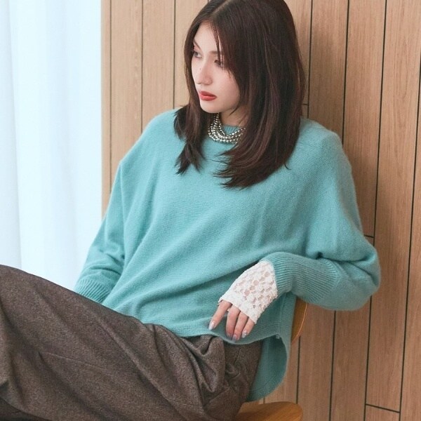 ギャレスト（GALLEST）/【洗える】ヘアリーフォルムニット