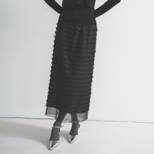 ギャレスト（GALLEST）/フリンジタイトスカート