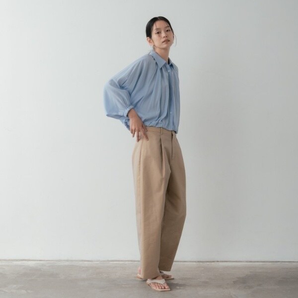 ギャレスト（GALLEST）/バルーンシアーブラウス【接触冷感】_12