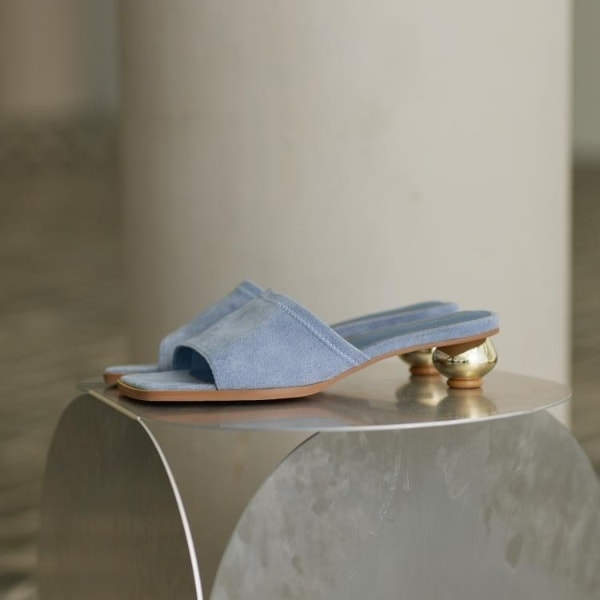 ギャレスト（GALLEST）/【LE VERNIS】Metal heel sandals