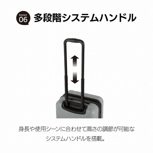 エース（ACE）/スーツケース 36L/43L 機内持ち込み 拡張機能 ACE オーバル2 05911_12