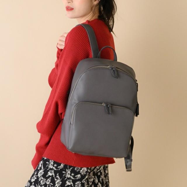 ダブルアンドデイナイト（W&．Day/Night）/リュック レディース ラウンド A4ジャストサイズ 11．0インチ タブレット収納 W& ポエット