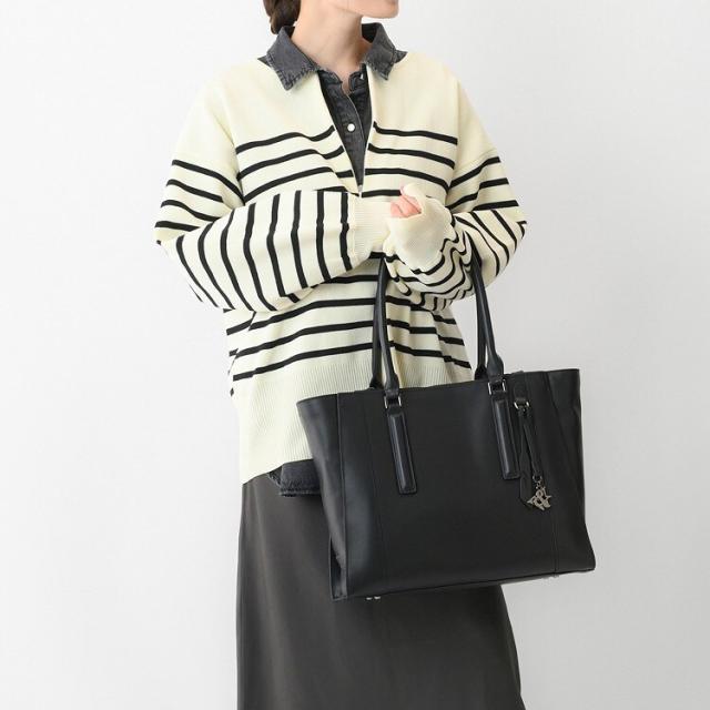 ダブルアンドデイナイト（W&．Day/Night）/トートバック ビジネスバッグ レザー A4収納可能 13．3インチPC収納 W& グルマンキー