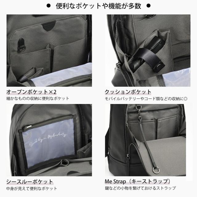 ダブルアンドデイナイト（W&．Day/Night）/リュックサック ビジネスリュック レザー A4収納可能 13．3インチPC収納 W& ピルクエット_12