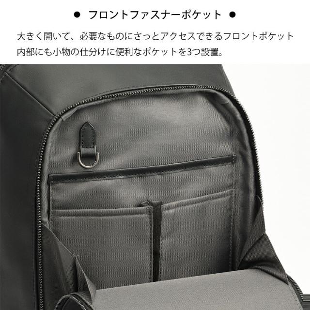 ダブルアンドデイナイト（W&．Day/Night）/リュックサック ビジネスリュック レザー A4収納可能 13．3インチPC収納 W& ピルクエット_13
