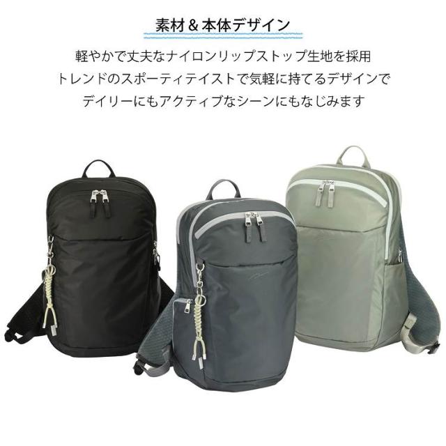 【NEW】ダブルアンドデイナイト（W&amp;．Day/Night）/軽量 リュック 通勤 通学 アウトドア A4サイズ 14インチPC収納 モルテルン 20492_14