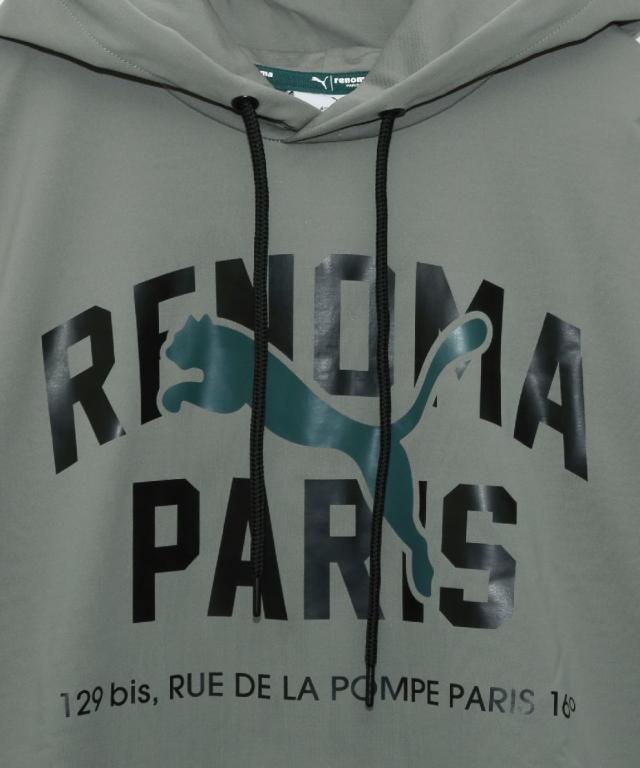 NEW】プーマ（PUMA）/メンズ ゴルフ PUMA x renoma golf プリント フーディ