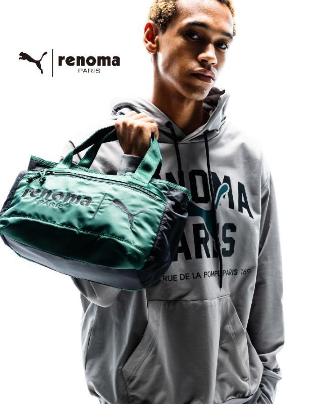 プーマ（PUMA）/メンズ ゴルフ PUMA x renoma golf プリント フーディ