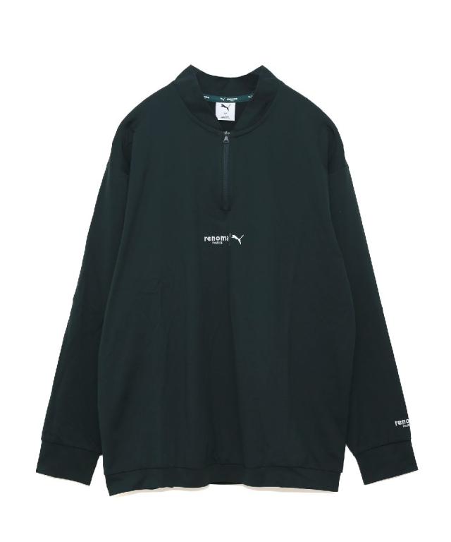 プーマ（PUMA）/PUMA x renoma golf バックプリント 1/4ジップ ジャケット