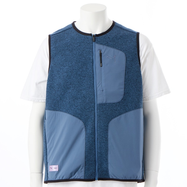 プーマ（PUMA）/PUMA GOLF/プーマゴルフ/ゴルフ シャドウキャット FLEECE VEST_1