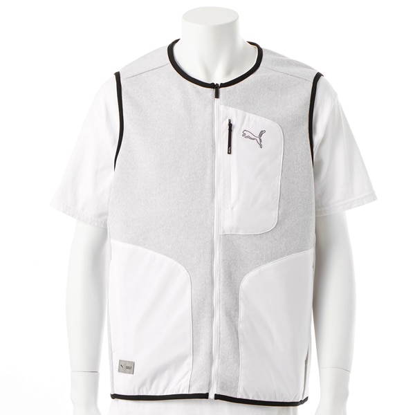 プーマ（PUMA）/PUMA GOLF/プーマゴルフ/ゴルフ シャドウキャット FLEECE VEST_3