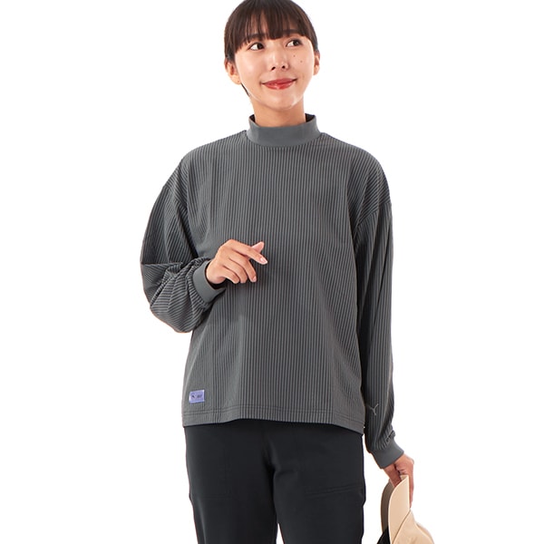 プーマ（PUMA）/プーマゴルフ/PUMA GOLF/ゴルフ ＦＯＧ Ｗ ＬＯＯＳＥ ＭＯＣＫ ＮＥＣＫ Ｌ／Ｓ