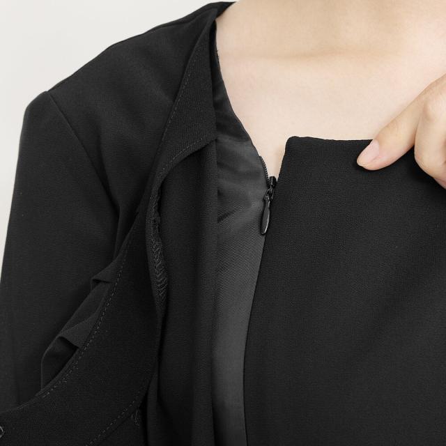 アッドルージュ（Addrouge）/【洗える / 抗菌消臭】 喪服 ブラックフォーマル 礼服 着丈が選べる　 5号〜23号 レディース_17