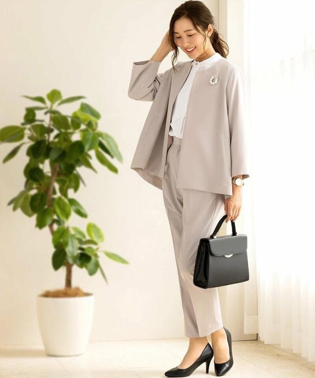 アッドルージュ（Addrouge）/【洗える / UVカット / ストレッチ】 セレモニースーツ ストレッチ セットアップ　S〜4L