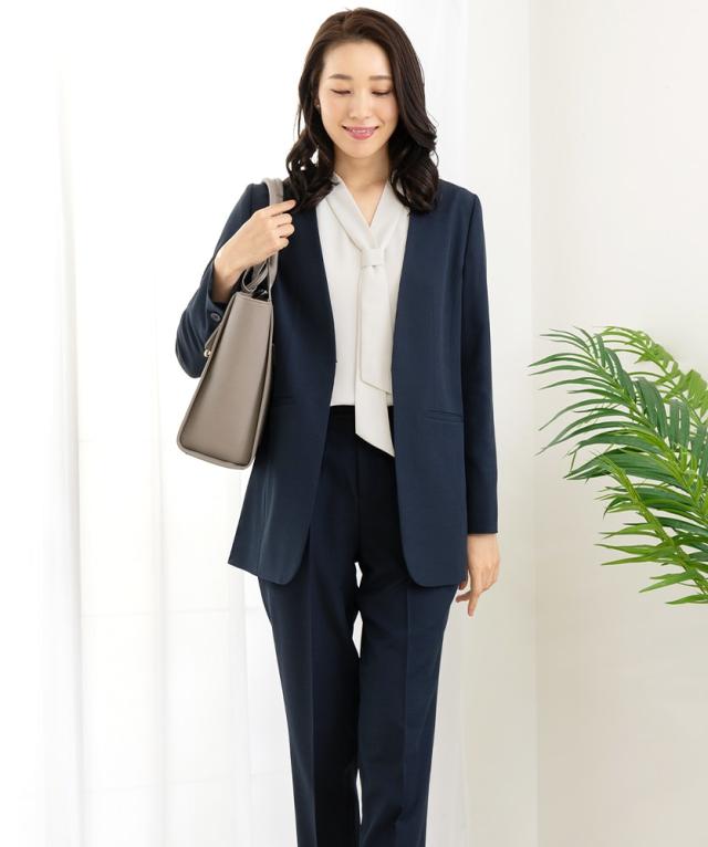 アッドルージュ（Addrouge）/【洗える / UVカット / ストレッチ】 ロング丈ジャケット スーツ　5号〜23号