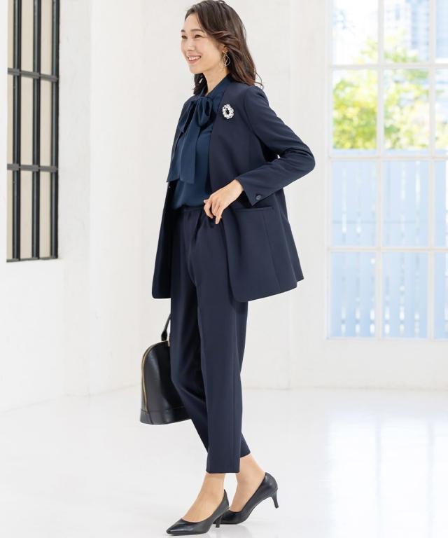 アッドルージュ（Addrouge）/【洗える / UVカット / ストレッチ】 ロング丈ジャケット スーツ　5号〜23号_12