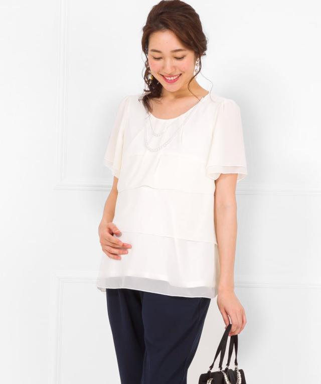 Uv カット addrouge マタニティ 洗える UVカット ストレッチ マタニティ セットアップ 結婚式 M 4L アッドルージュ Addrouge 入園式ママに選ばれているマタニティフォーマル14選 妊娠中でもきちんと見え