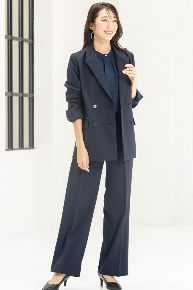 アッドルージュ（Addrouge）/【洗える / UVカット / ストレッチ】 ロング丈ジャケット スーツ　5号〜23号