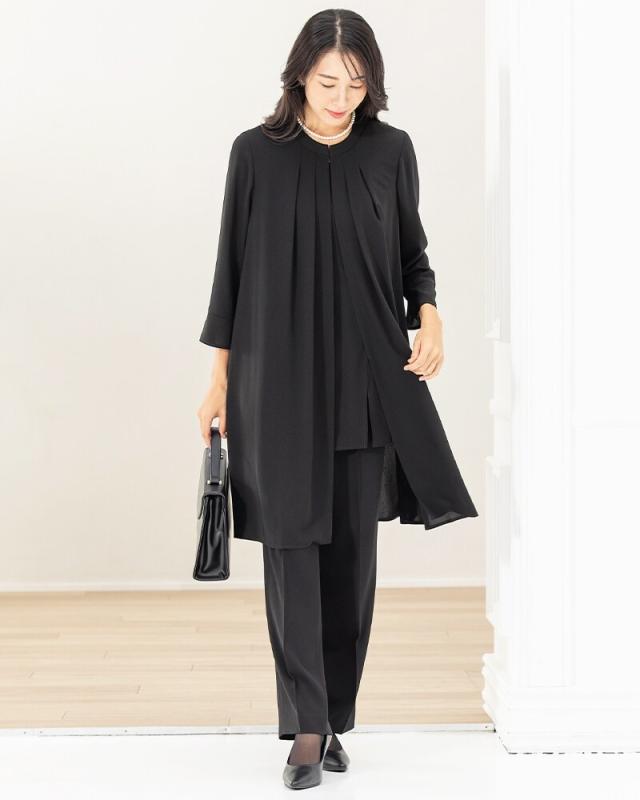 アッドルージュ（Addrouge）/【洗える / 抗菌消臭】 喪服 ブラックフォーマル 礼服 パンツ　 5号〜23号 レディース