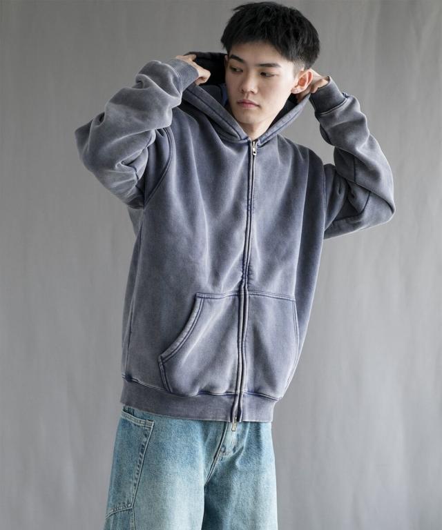 アイモハ（aimoha）/【aimoha neo】 Retro Washed Hoodie パーカー
