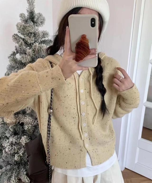 アイモハ（aimoha）/フード付きニットカーディガンの通販は 4,795円