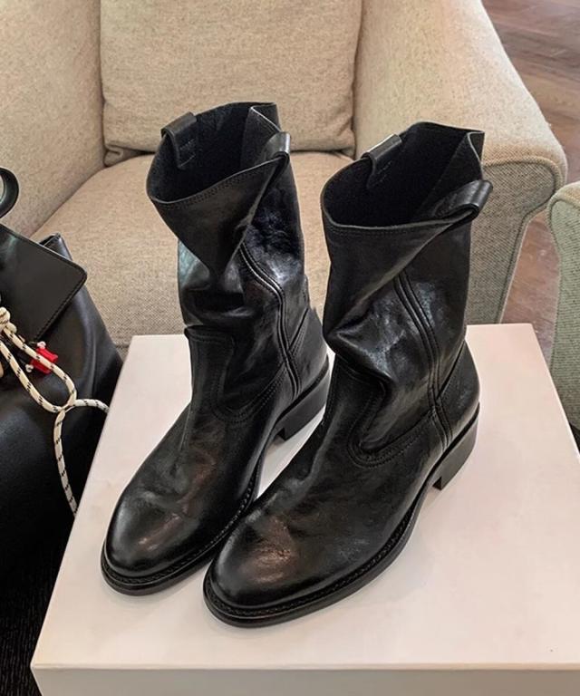アイモハ（aimoha）/【shoes365】PUレザーミドルブーツ_13