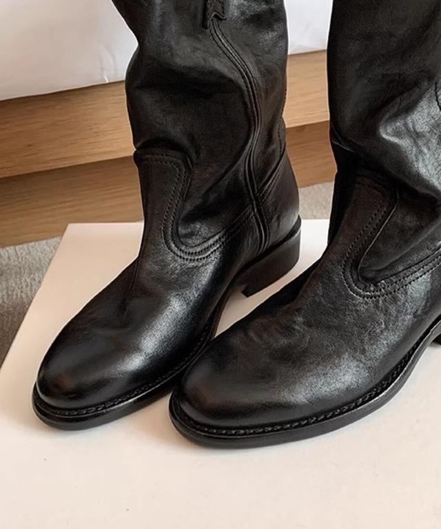 アイモハ（aimoha）/【shoes365】PUレザーミドルブーツ_14
