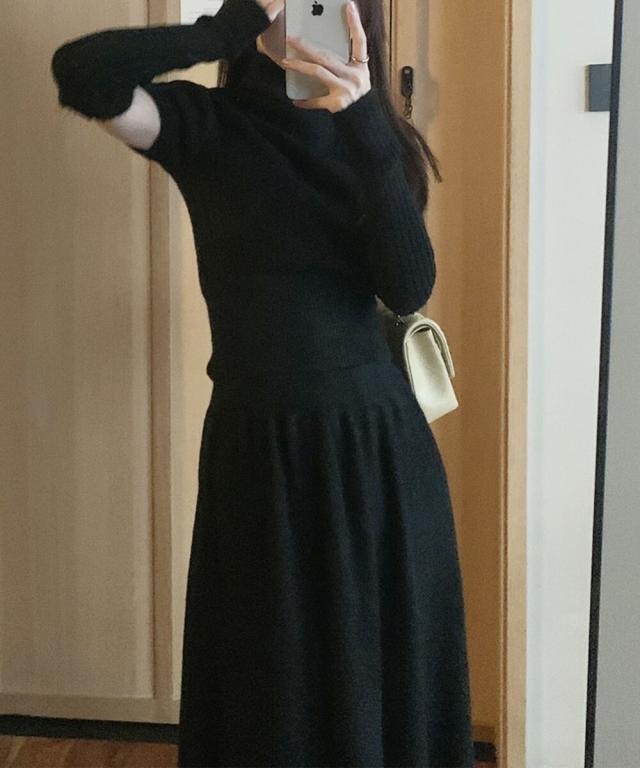 アイモハ（aimoha）/ニットグローブ付きハイネックニットトップス＋