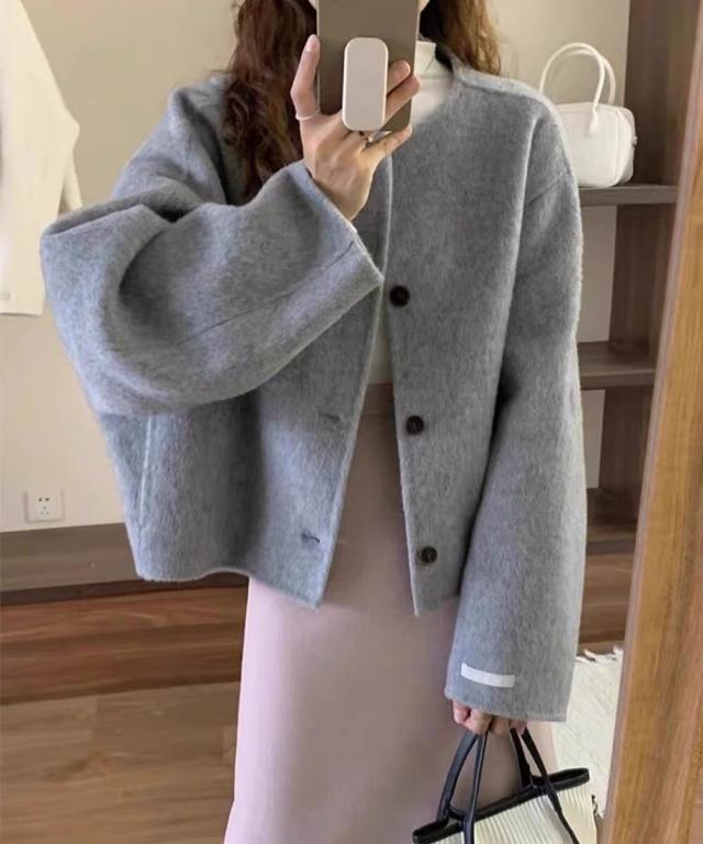 アイモハ（aimoha）/ソフトシャギーショートウールジャケット