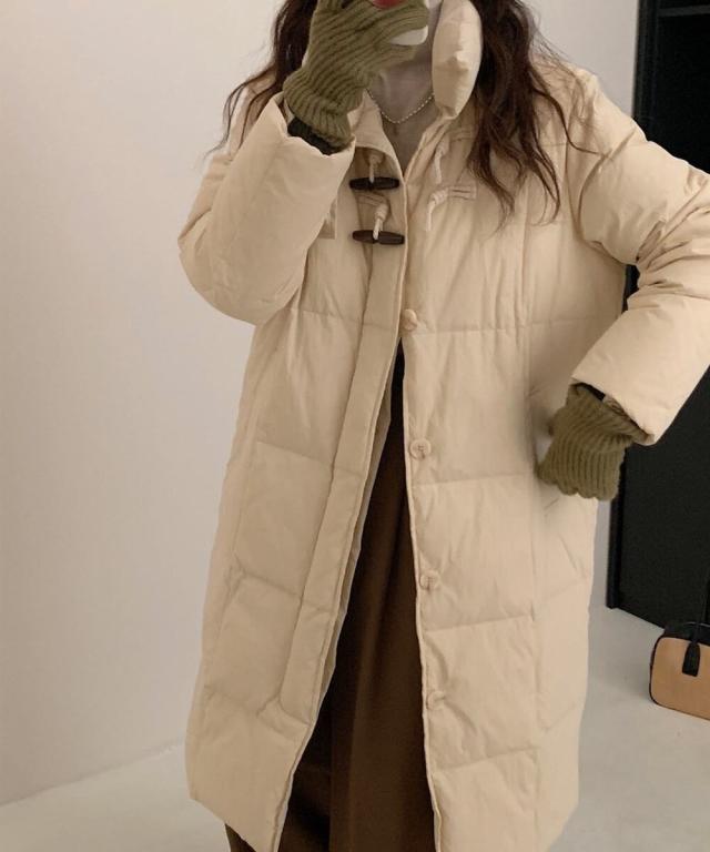 アイモハ（aimoha）/トグルボタンロングダウンコート