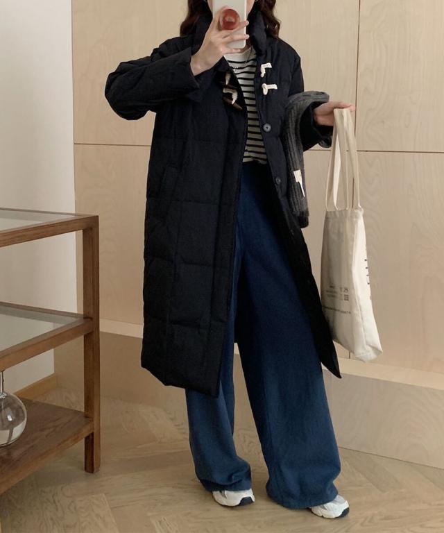 アイモハ（aimoha）/トグルボタンロングダウンコート