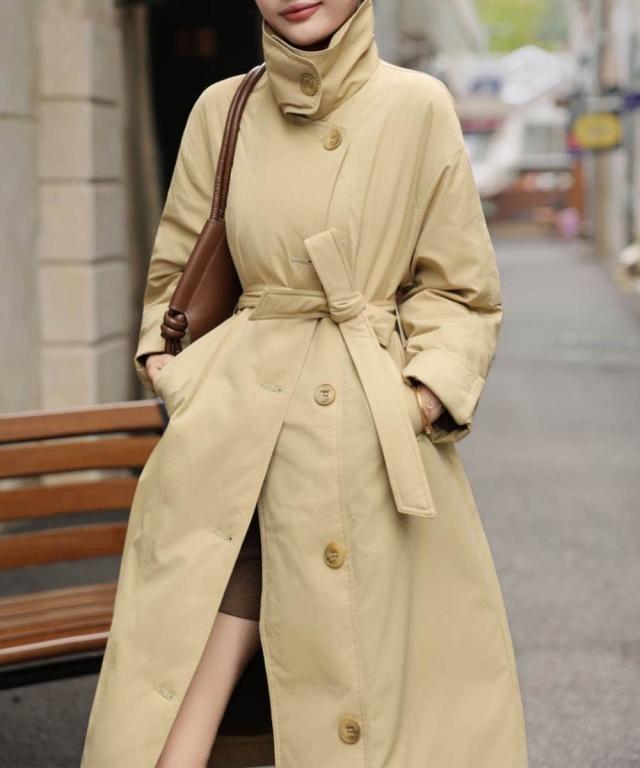 アイモハ（aimoha）/ベルト付きロングダウンコート