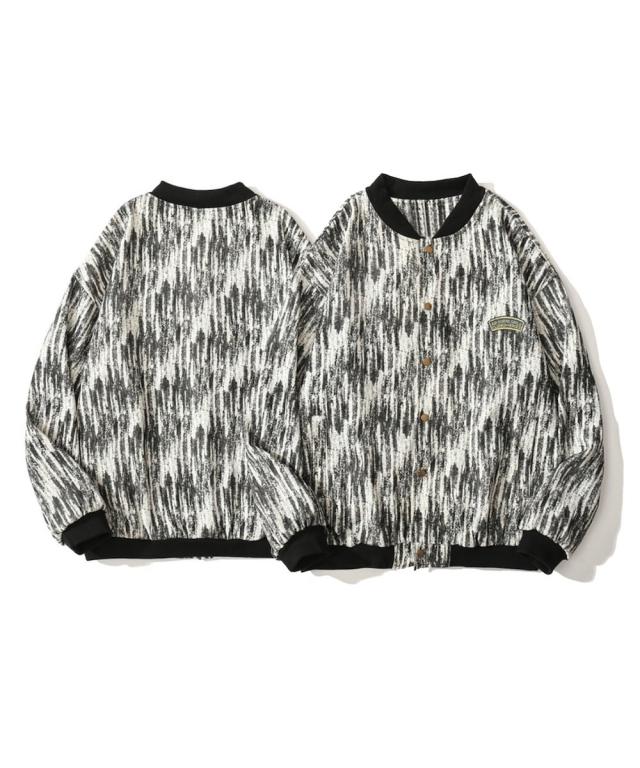 フック/HOOK− パッチワーク柄幾何学模様 ゴブラン・デニムブルゾンの通販は